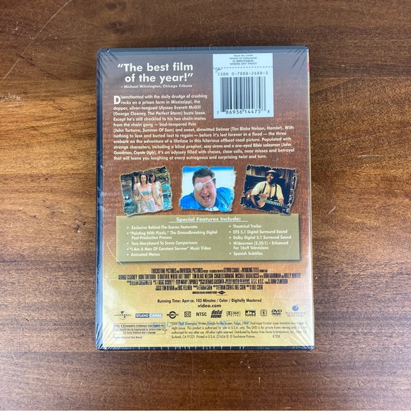 O BROTHER, WHERE ART THOU? DVD Brand New Sealed George Clooney - Picture 2 of 3